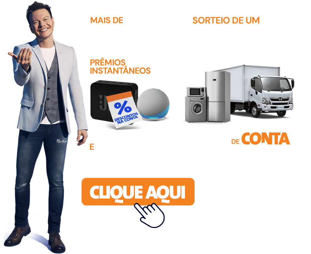 Pague sua conta com o QR Code do PIX e concorra a mais de 500 prêmios instantâneos, sorteio de um caminhão de prêmios e 3 anos de conta grátis. Clique aqui e participe para concorrer aos prêmios!